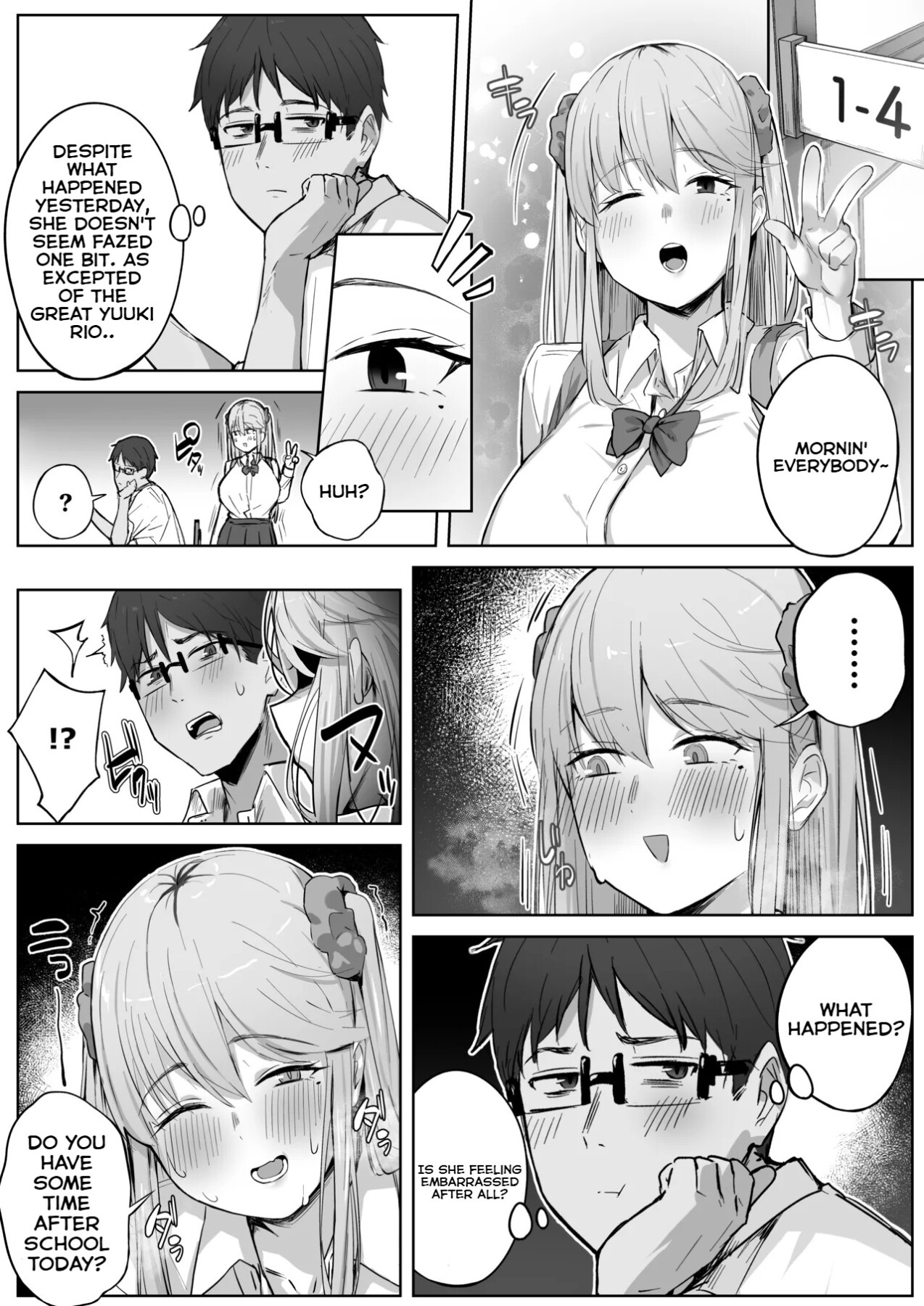 Hentai Manga Comic-The popular gal in my class had a wetting and inverted nipple complex.-Read-13